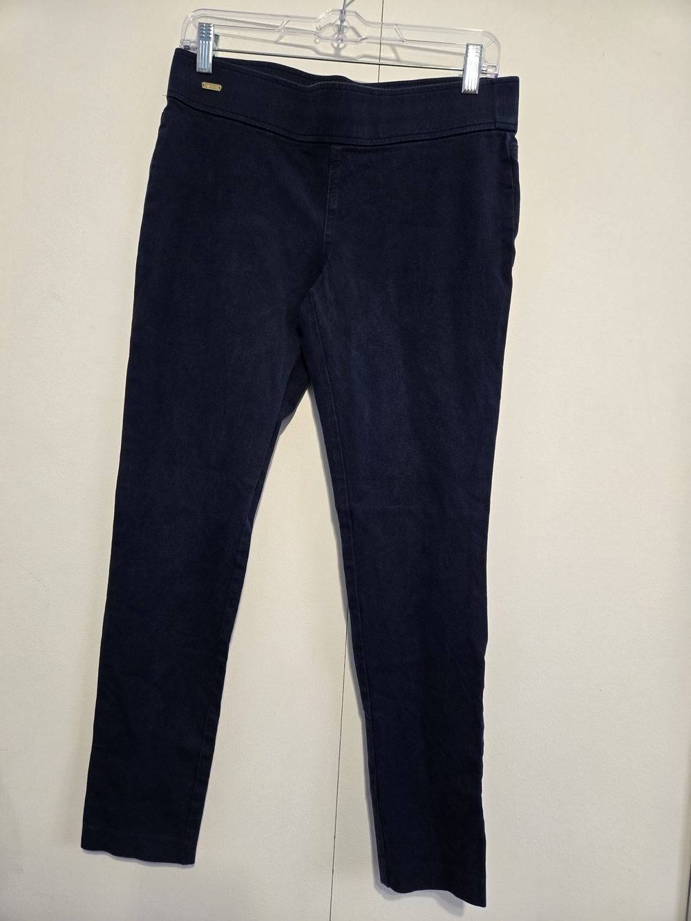 Lauren‎ Ralph Lauren Pants Women’s Size 6 Navy Blue Pull On Stretch Slim Ankle